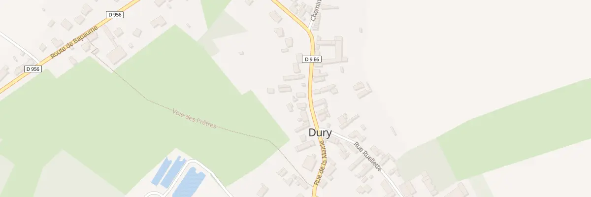 Plan du 23 Rue de la Bruyère à Dury