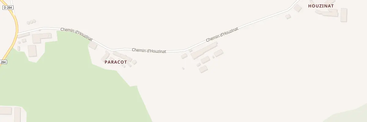 Plan du 5004 Che d’Houzinat à Lalizolle