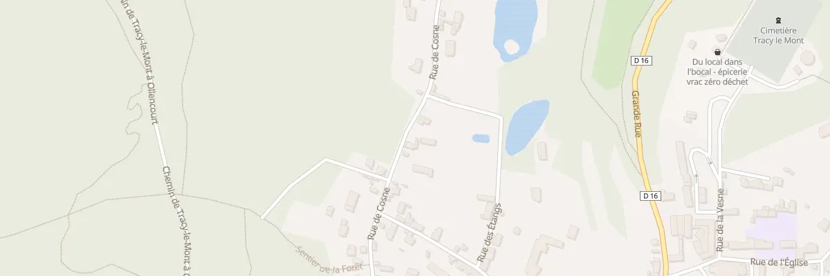 Plan du 379 Rue de Cosne à Tracy-le-Mont