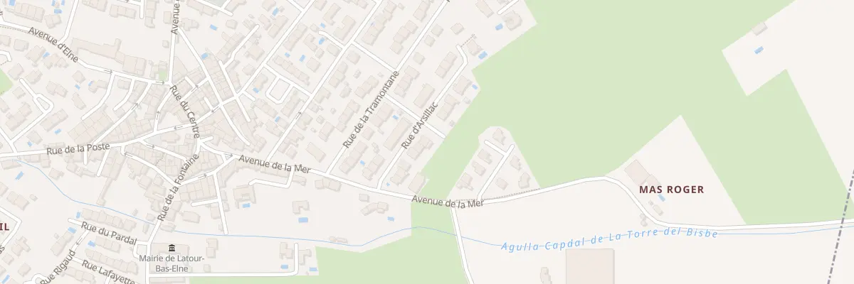 Plan du 12 Rue d’Arsillac à Latour-Bas-Elne