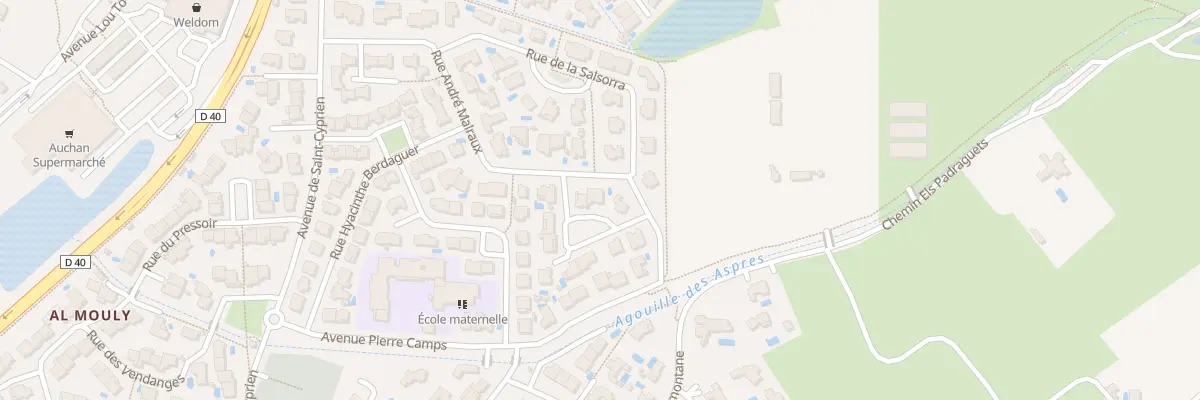 Plan du 2 Rue Arnaud de la Tour à Latour-Bas-Elne