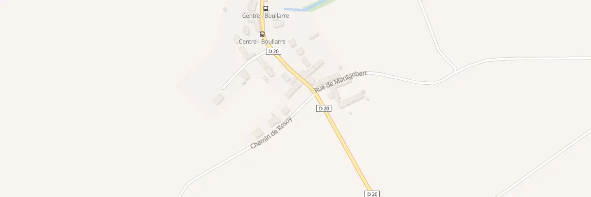 Plan du 3 Che de Rosoy à Boullarre
