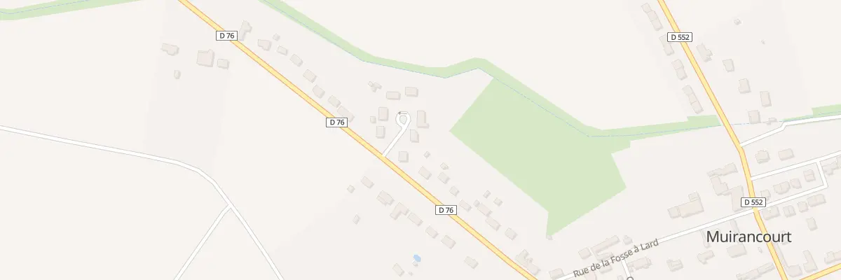 Plan du 34 Imp de la Fontaine à Muirancourt
