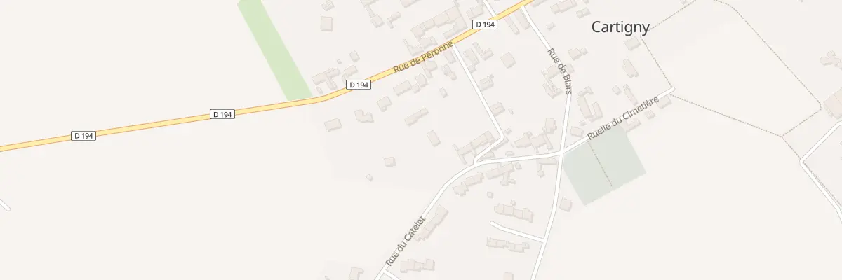 Plan du 10 Rle du Catelet à Cartigny