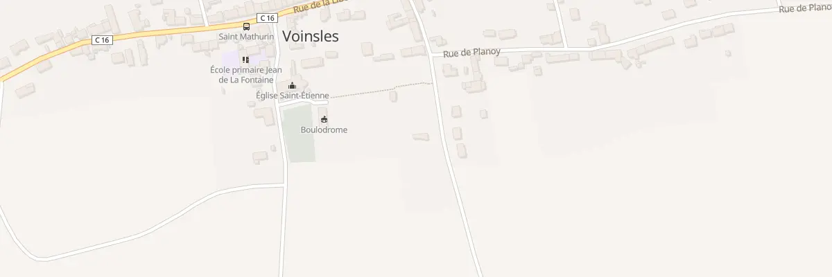 Plan du 8 Rue du Parc à Voinsles