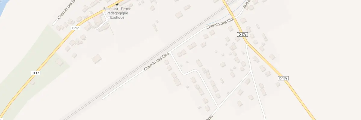 Plan du 11B Che des Clos à Isles-les-Meldeuses