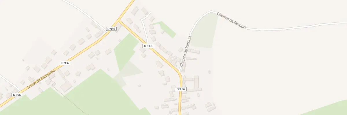 Plan du 2 Rue de la Bruyère à Dury