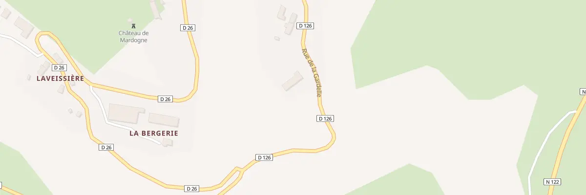 Plan du 5046 Le Bourg à Joursac