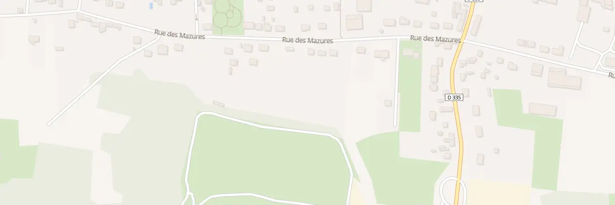 Plan du 13B Rue des Mazures à Berneuil-sur-Aisne