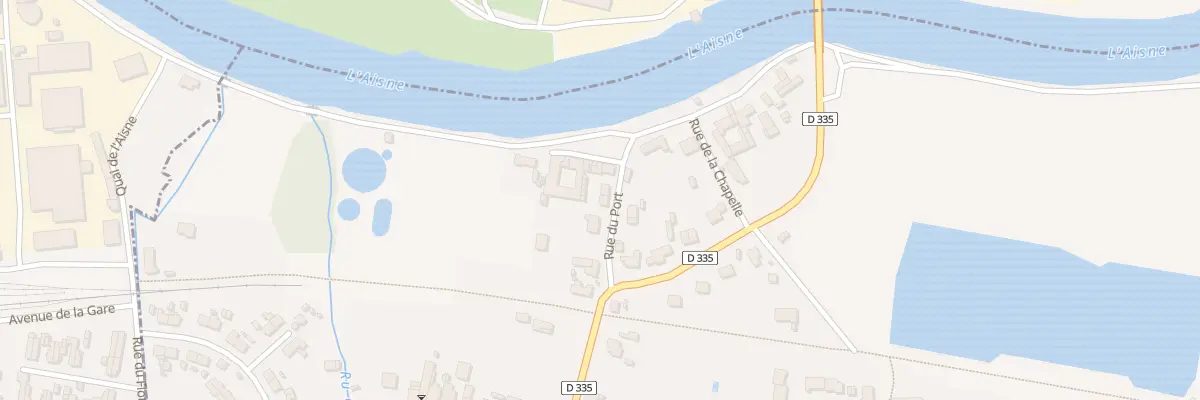 Plan du 19 Rue du Port à Cuise-la-Motte