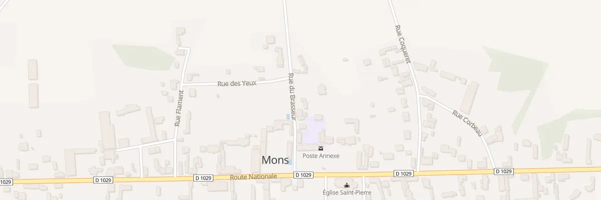 Plan du 6 Rue du Brasseur à Estrées-Mons
