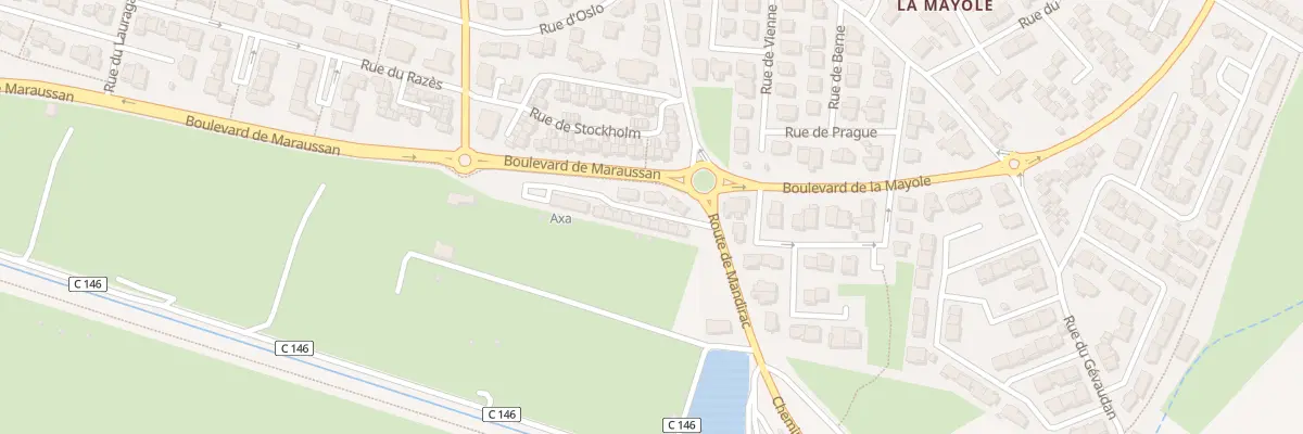 Plan du 56 Rte de Lunes à Narbonne