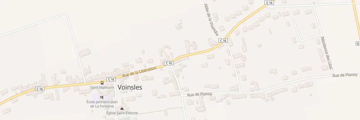 Plan du 1 Imp du Parc à Voinsles