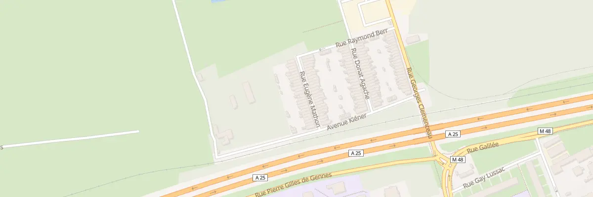 Plan du 23 Rue Eugène Mathon à Loos
