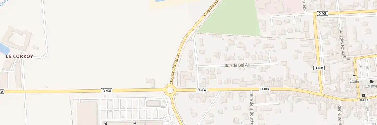 Plan du 5 Rue du Moulin d’Auvergne à Nangis