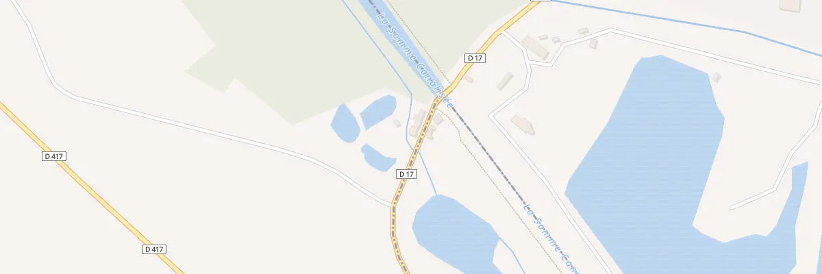 Plan du 20 Rue du Moulin de l’Ecluse à Voyennes