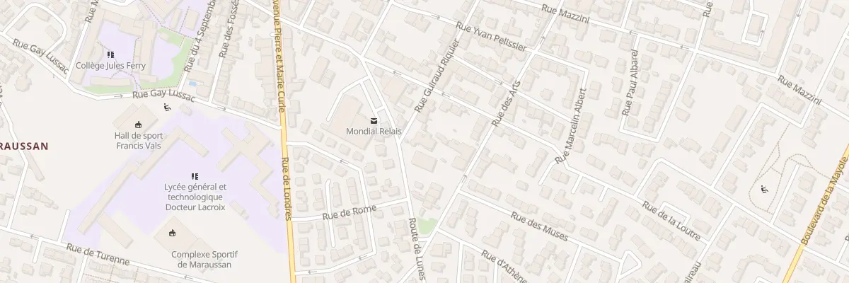 Plan du 39 Rue Guiraud Riquier à Narbonne