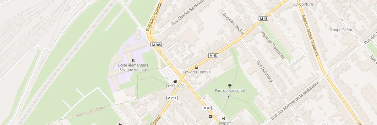 Plan du 7 Rue Anatole France Lomme à Lille