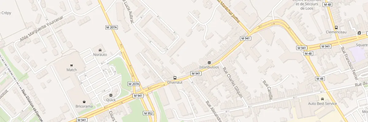 Plan du 60 Rue Georges Potié à Loos