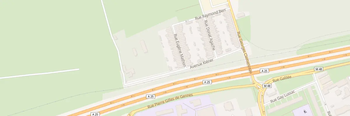 Plan du 13 Rue Eugène Mathon à Loos