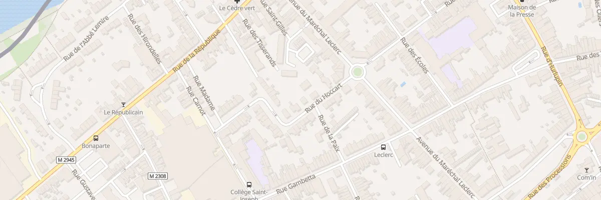 Plan du 8 Rue du Hoccart à Comines