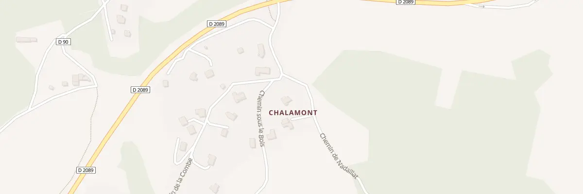 Plan du 6 Chem de Nadaillat Fontfreyde à Saint-Genès-Champanelle