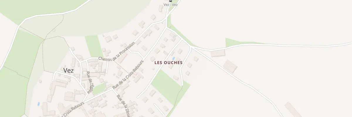 Plan du 4 Rue des Ouches à Vez