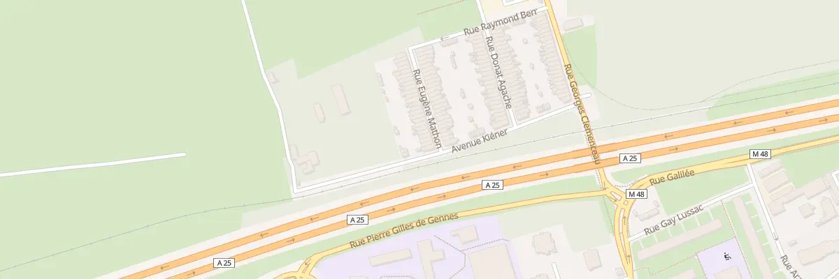 Plan du 7 Rue Eugène Mathon à Loos