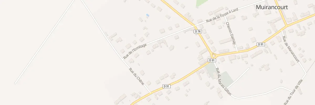 Plan du 123 Rue de l’Ermitage à Muirancourt