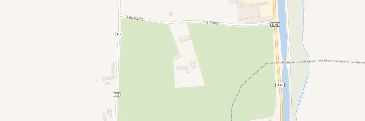 Plan du 134 Les Radis à Saint-Léger-le-Petit