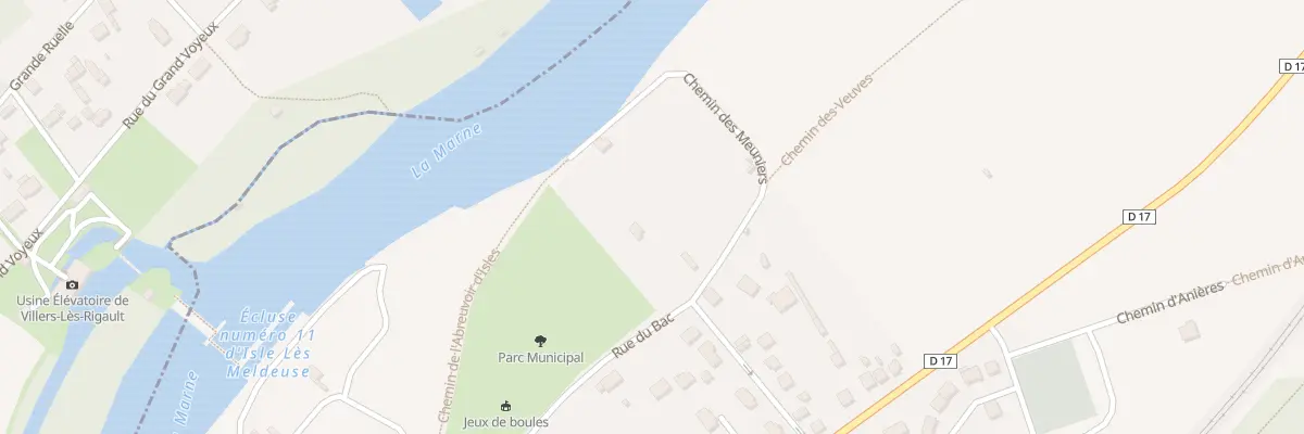 Plan du 4 Rue de la Pierre des Mariniers à Isles-les-Meldeuses