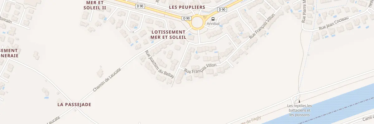 Plan du 9 Rue Clément Marot à Saint-Laurent-de-la-Salanque