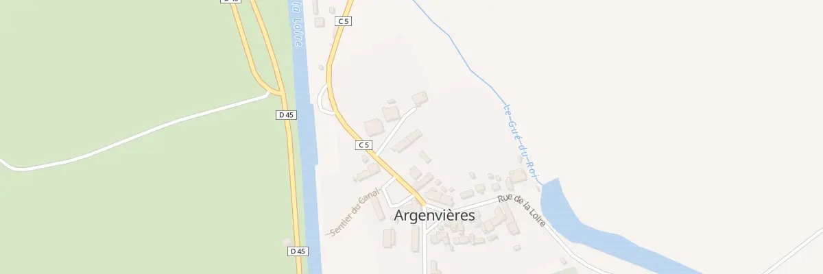 Plan du 5 Imp du Gue à Argenvières