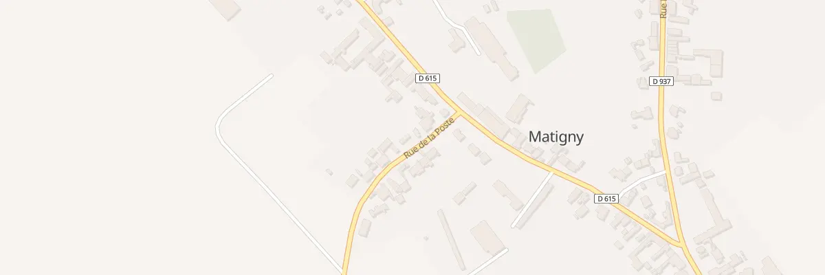 Plan du 4 Rue de la Poste à Matigny