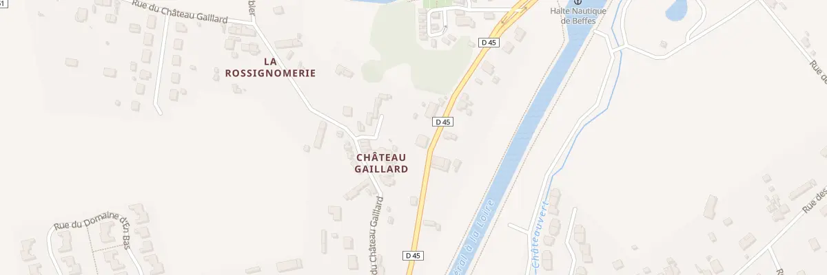 Plan du 3 Rte de Chabrolles à Beffes