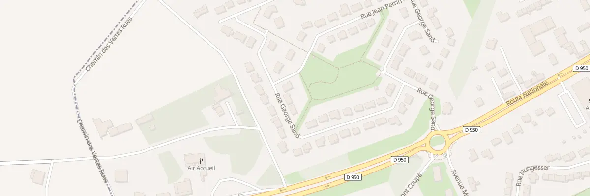 Plan du 32 Rue George Sand à Brebières