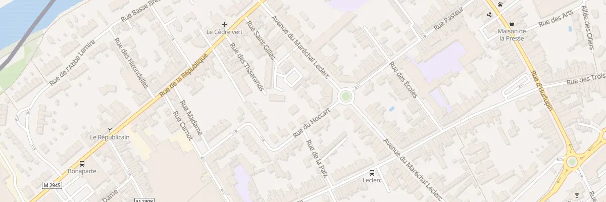 Plan du 2T Rue du Hoccart à Comines
