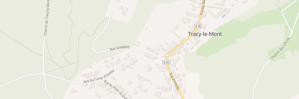 Plan du 26 Rue du Camp d’Ouette à Tracy-le-Mont