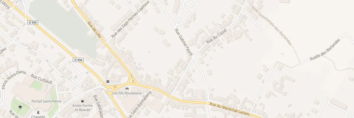Plan du 89 Rue du Coizel à Noyon