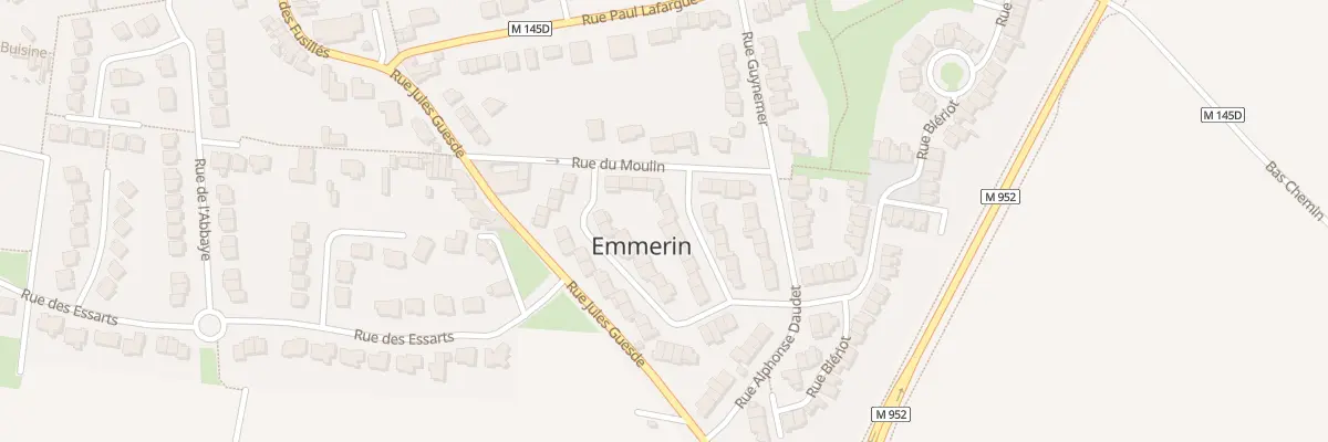Plan du 4 Rue Saint-Exupéry à Emmerin