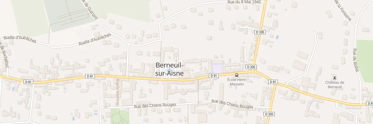 Plan du 28 Rue du Centre à Berneuil-sur-Aisne