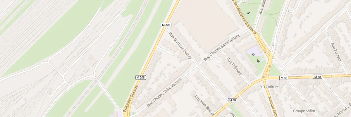 Plan du 41 Rue Gustave Delory Lomme à Lille