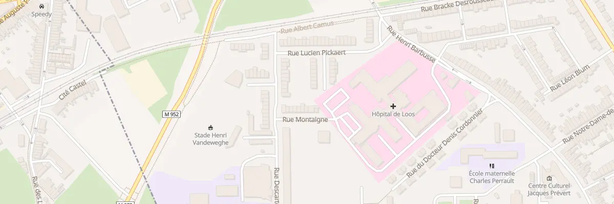 Plan du 42 Rue Montaigne à Loos