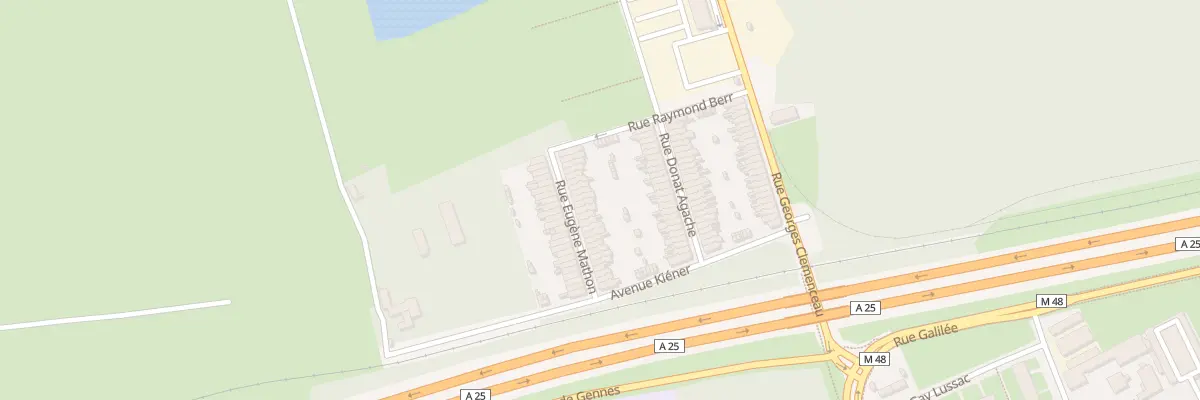 Plan du 30 Rue Eugène Mathon à Loos