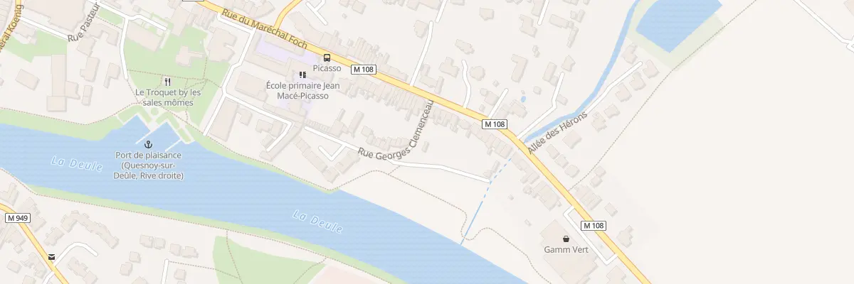 Plan du 80 Rue du Marechal Foch à Quesnoy-sur-Deûle