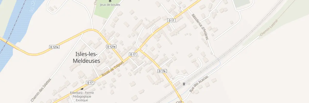 Plan du 4 Rte de Mary à Isles-les-Meldeuses