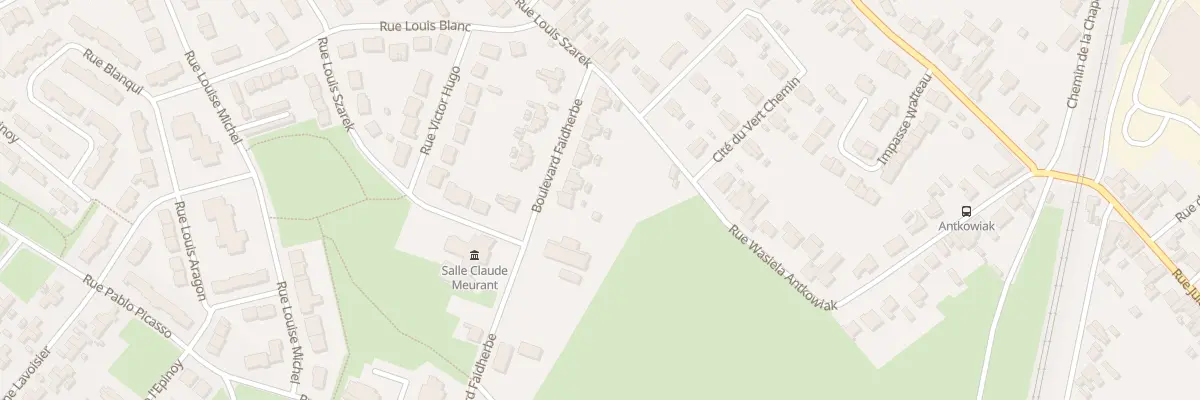Plan du 8 Bd Faidherbe à Libercourt