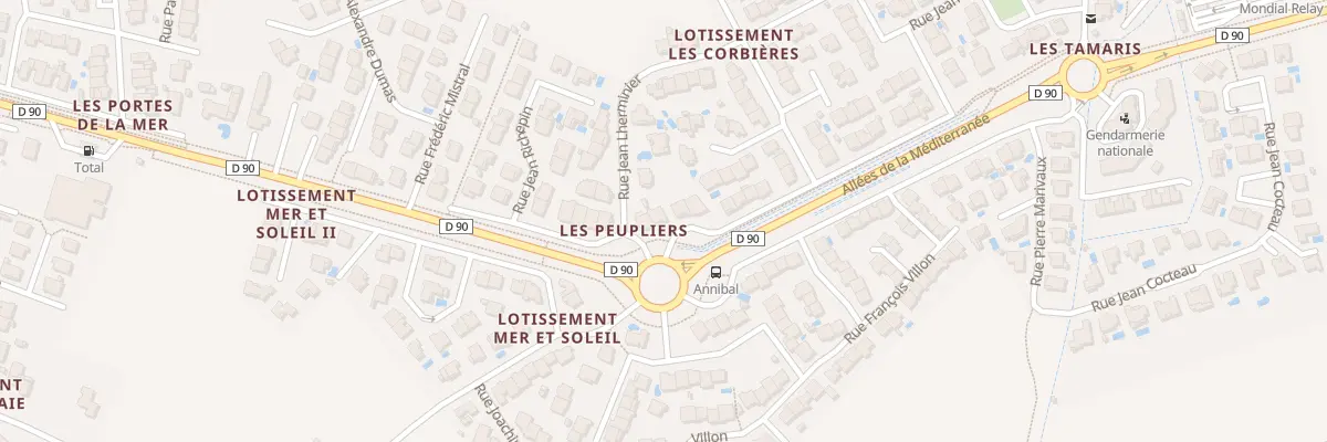 Plan du 69 All de la Mediterranee à Saint-Laurent-de-la-Salanque