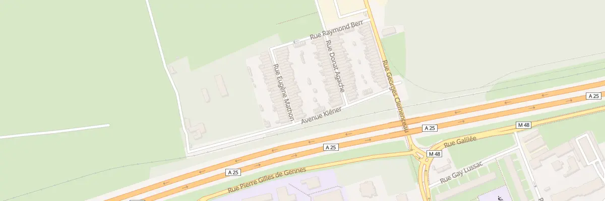 Plan du 12 Rue Eugène Mathon à Loos