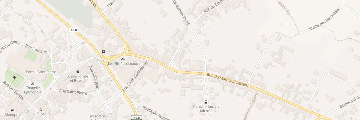 Plan du 30 Rue du Coizel à Noyon